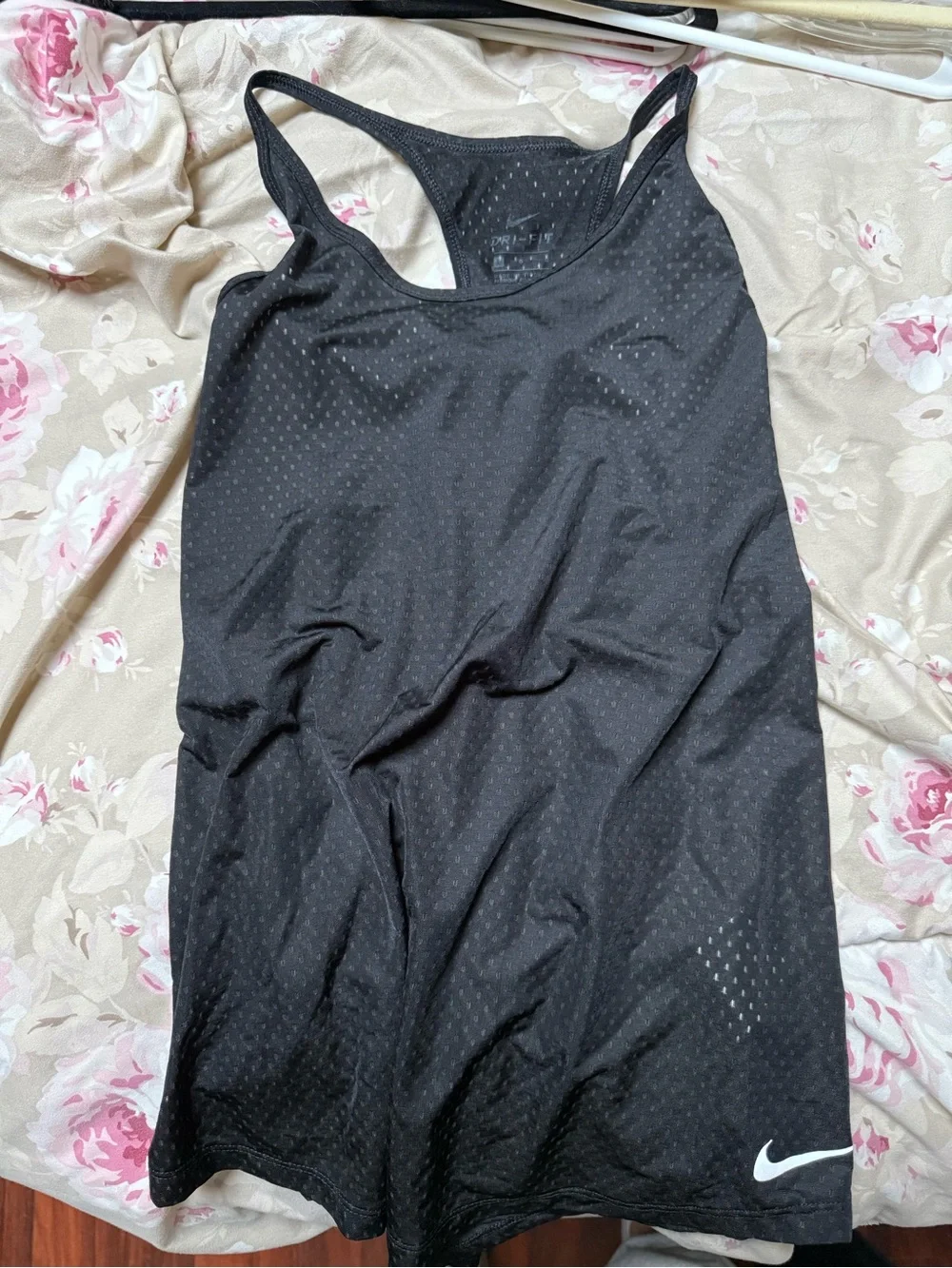 Nike Black Dri-FIT Racerback Tank - Picture 1 of 3